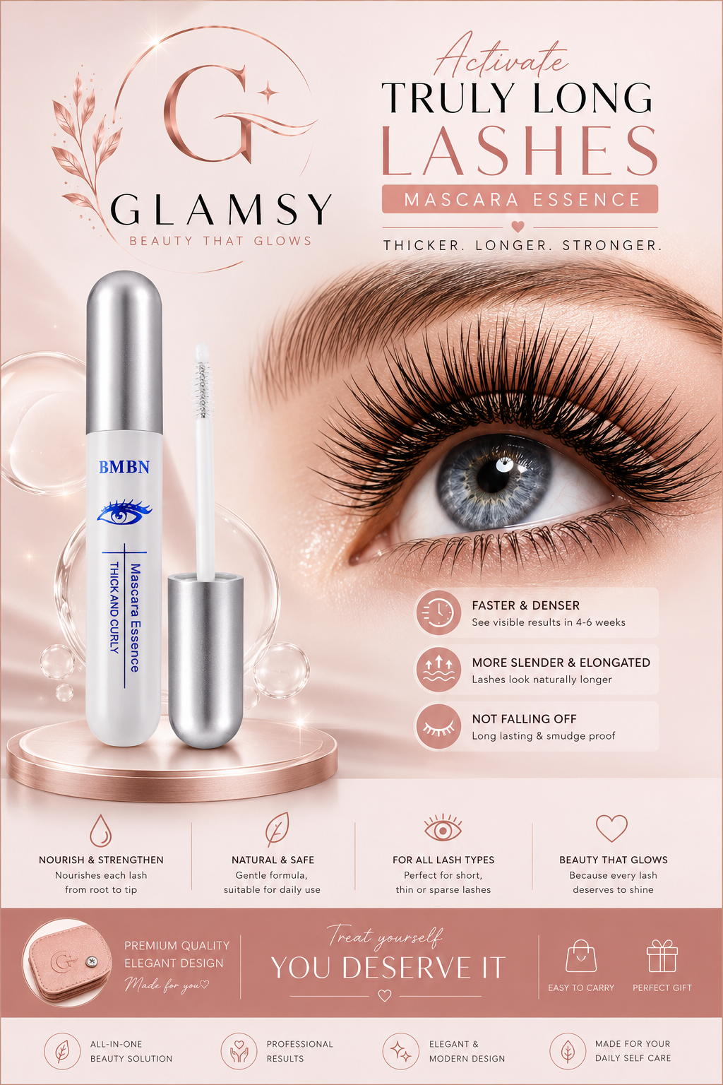 GLAMSY Lash Growth Essence