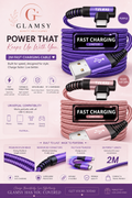 2M Fast Charging USB-C Cable