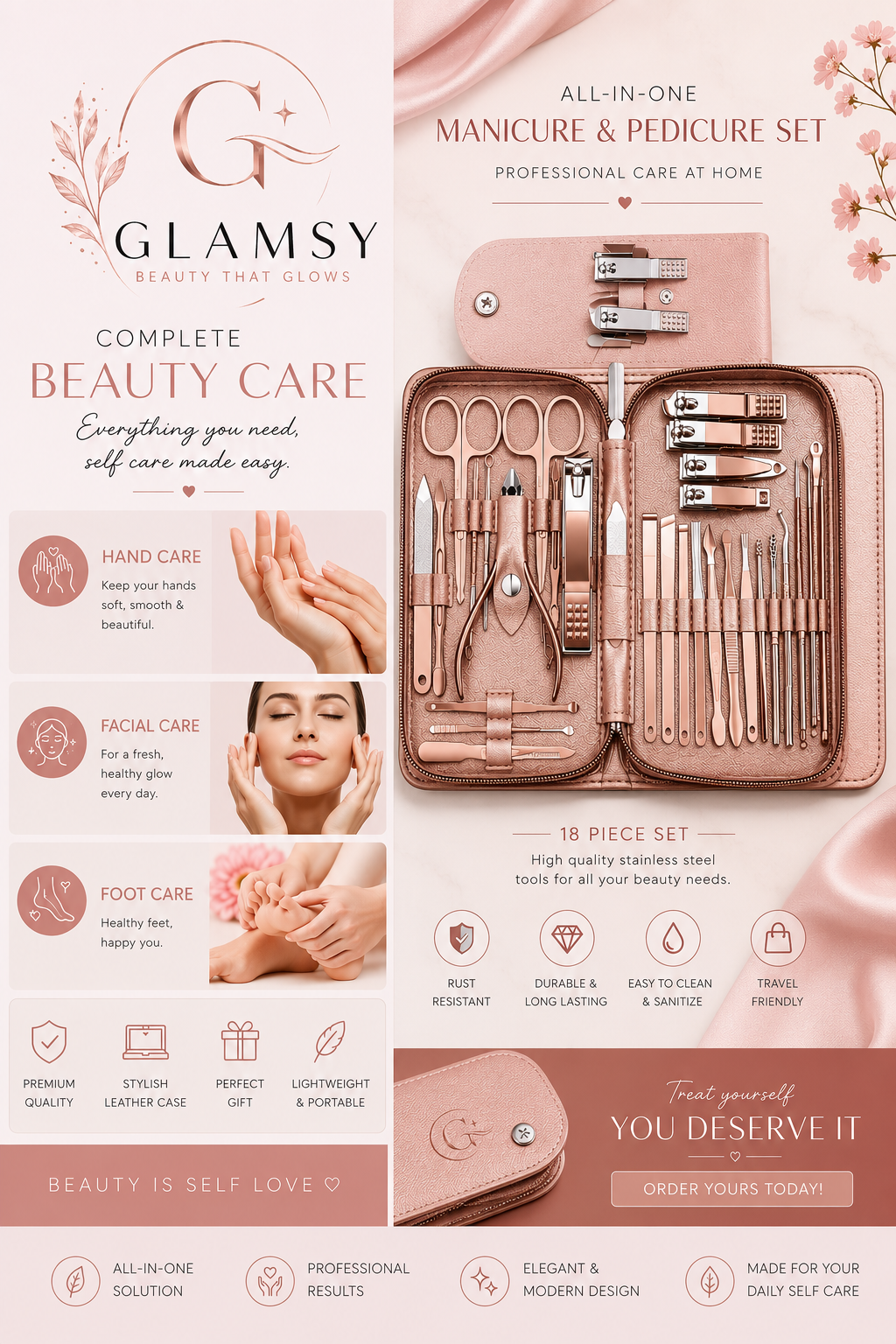Luxury Nail Care Set
